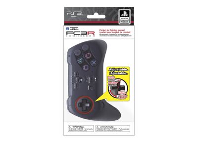 Image Acc. de jeux vidéo HORI Fighting Commander 3 Pro, PS3 Joystick Playstation 3 Noir