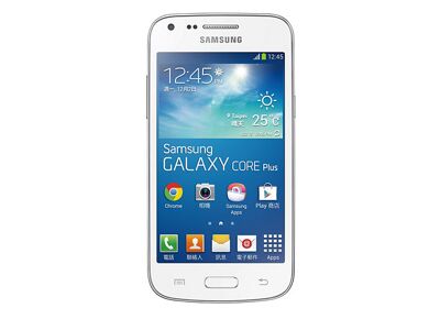 SAMSUNG Galaxy Core Plus Blanc 4 Go Débloqué