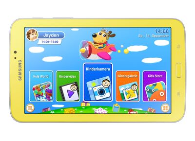 Image Tablette SAMSUNG Galaxy Tab 3 Kids SM-T2105 Jaune 8 Go Wifi 7