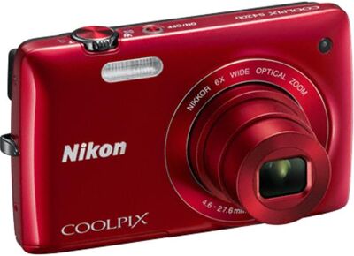 Image Appareils photos numériques NIKON Coolpix S4200 Rouge rouge rubis