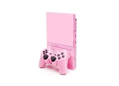 Console SONY PS2 Slim Rose + 1 manette
