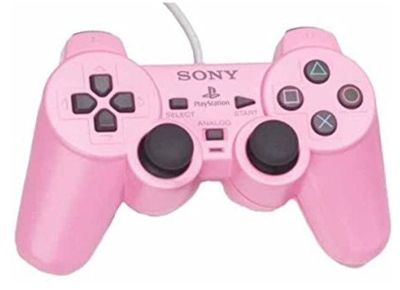 Image Acc. de jeux vidéo SONY Manette Filaire Dualshock 2 Rose PS2