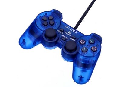 Acc. de jeux vidéo SONY Manette Filaire Dualshock 2 Bleu PS2