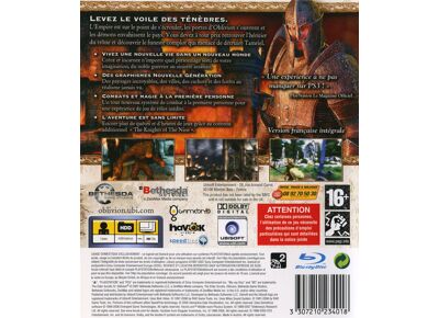 Jeux Vidéo The Elder Scrolls IV Oblivion PlayStation 3 (PS3)