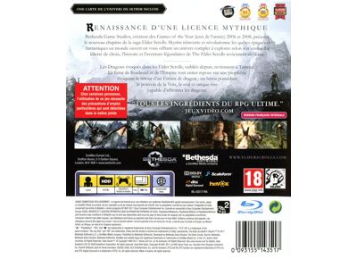 Jeux Vidéo The Elder Scrolls V Skyrim PlayStation 3 (PS3)