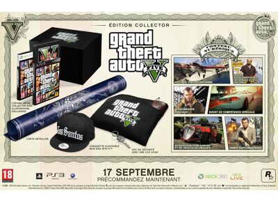 Jeux Vidéo Grand Theft Auto V (GTA 5) Edition Collector Xbox 360