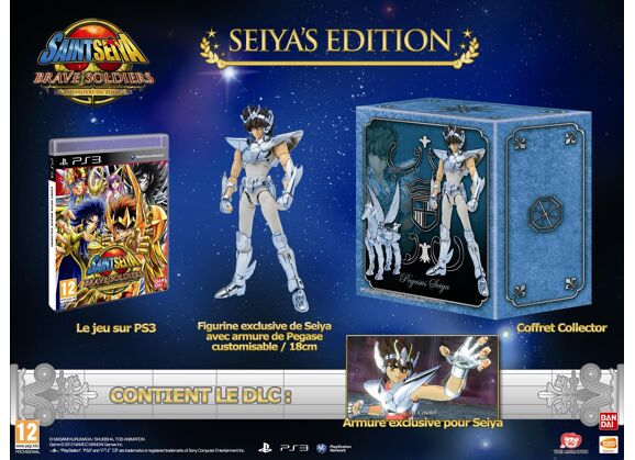 Image Jeux Vidéo Saint Seiya Brave Soldiers Edition Collector PlayStation 3 (PS3)