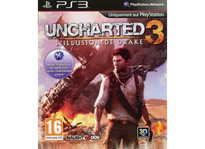 Jeux Vidéo Uncharted 3 L'Illusion de Drake Edition Essentials (Pass Online) PlayStation 3 (PS3)