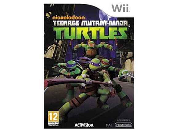Image Jeux Vidéo Nickelodeon Teenage Mutant Ninja Turtles Wii