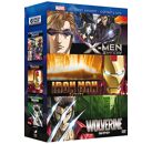 DVD  Marvel Séries Animées - X-Men + Iron Man + Wolverine - Pack DVD Zone 2