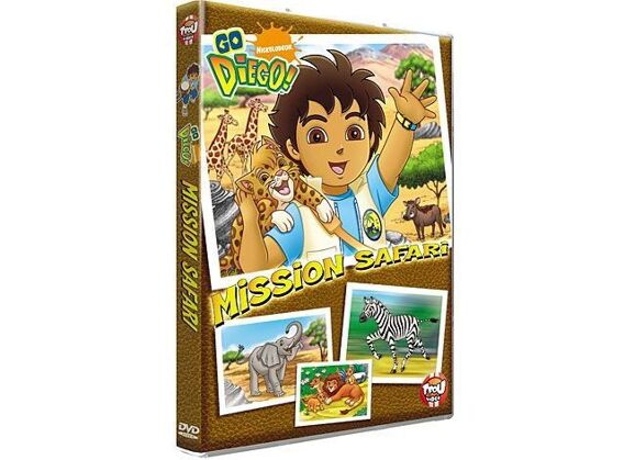 Image DVD Go Diego! - Vol. 3 : Mission Safari ! DVD Zone 2
