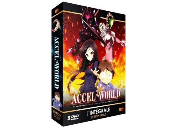 Image DVD Accel World - L'intégrale - Édition Gold DVD Zone 2
