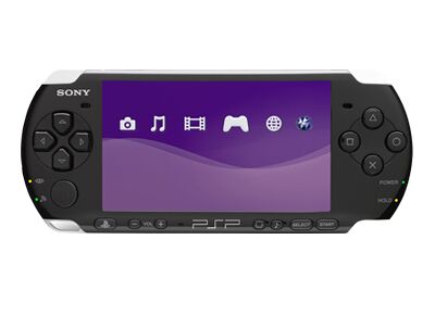 Console SONY PSP Brite (3000) Noir