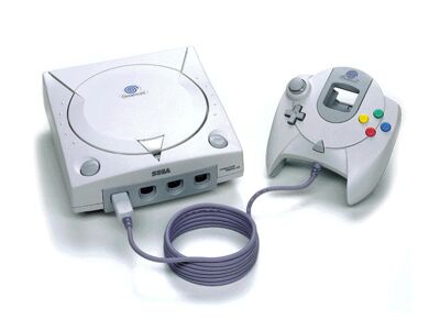 Console SEGA Dreamcast Blanc + 1 manette