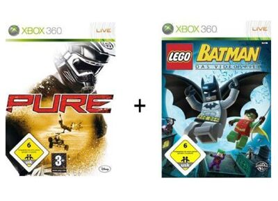 Jeux Vidéo Bipack Lego Batman + Pure Xbox 360
