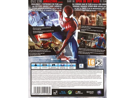 Image Jeux Vidéo The Amazing Spider-Man 2 PlayStation 4 (PS4)