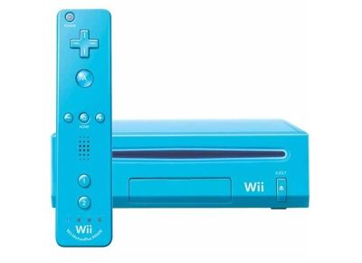 Console NINTENDO Wii Bleu + 1 manette