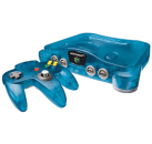 Console NINTENDO 64 Turquoise Transparent + 1 manette