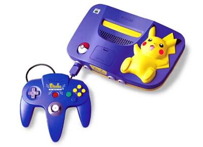 Console NINTENDO 64 Pokémon Bleu + 1 manette