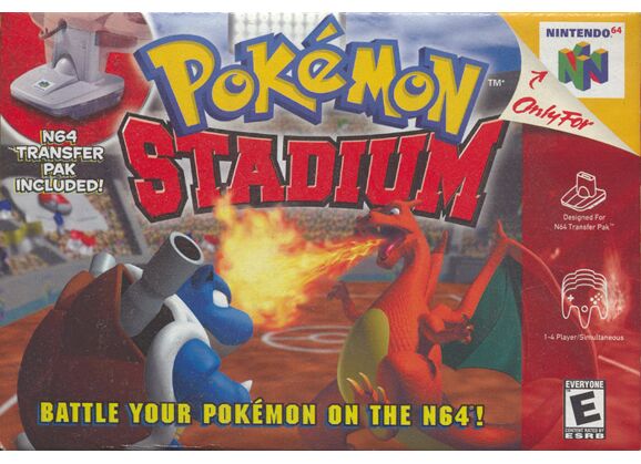 Image Jeux Vidéo Pokémon Stadium Nintendo 64