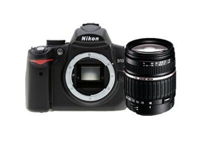 Appareils photos numériques NIKON Reflex D5000 Noir + 18-55 mm Noir