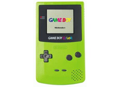Image Console NINTENDO Game Boy Color Vert