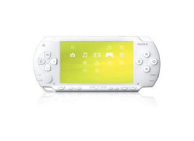 Console SONY PSP Slim & Lite (2004) Blanc