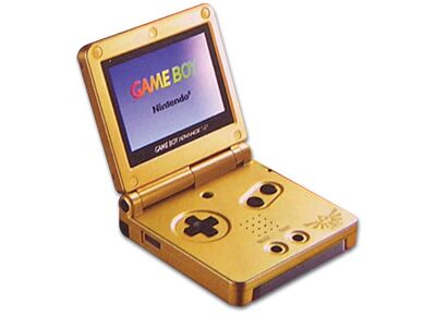 Console NINTENDO Game Boy Advance SP Zelda Or