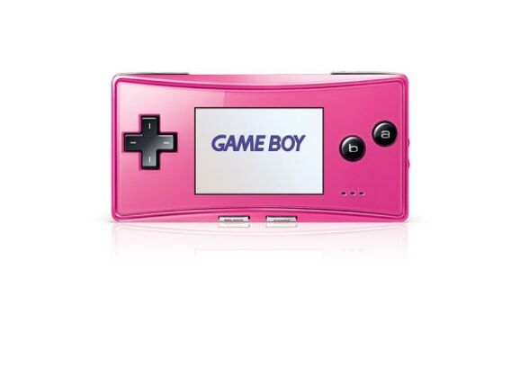 Image Console NINTENDO Game Boy Micro Rose