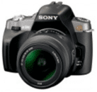 Appareils photos numériques SONY Reflex Alpha 380 + Objectif 18-55 mm Noir