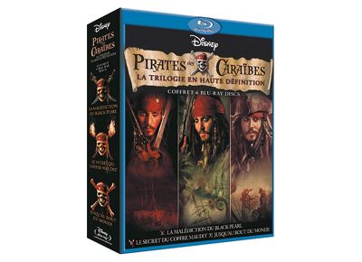 Blu-Ray  Pirates Des Caraïbes - La Trilogie