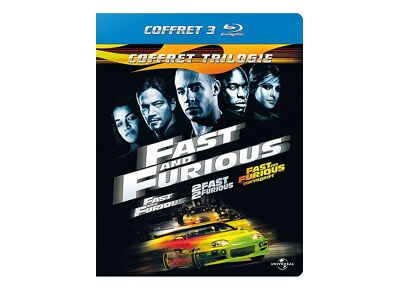 Blu-Ray  Fast And Furious - Coffret Trilogie