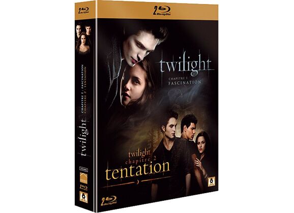 Image Blu-Ray Twilight - Chapitre I : Fascination + Chapitre Ii : Tentation