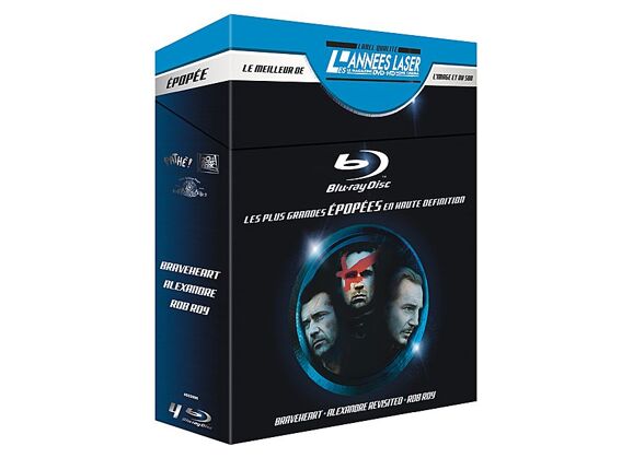 Image Blu-Ray Les Plus Grandes Epopées En Haute Définition - Coffret 4 Blu-Ray