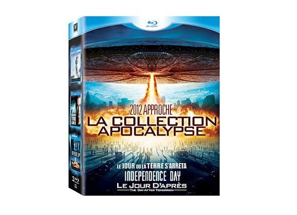 Image Blu-Ray Le Jour Où La Terre S'arrêta + Le Jour D'après + Independence Day - Pack