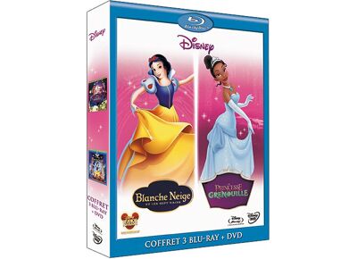 Blu-Ray  La Princesse Et La Grenouille + Blanche Neige Et Les Sept Nains - Pack