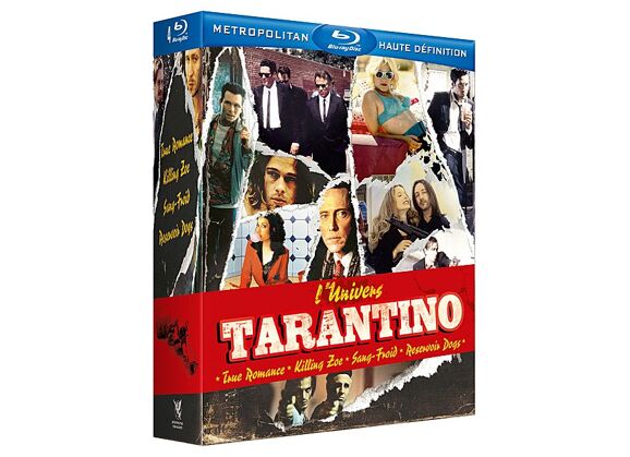 Image Blu-Ray Quentin Tarantino - Coffret 4 Films - Pack