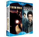 Blu-Ray  Iron Man + Sherlock Holmes - Pack