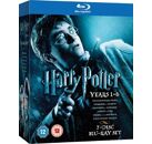 Blu-Ray  Coffret Harry Potter Integrale Annee 1 A 6 - Coffret 7 Blu Ray - Import Uk