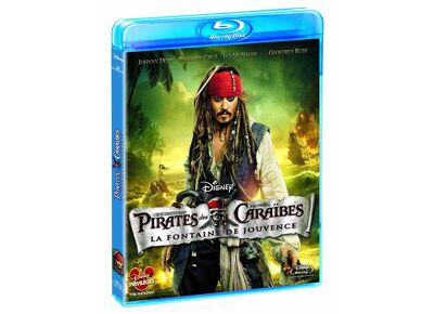 Blu-Ray  Pirates Des Caraïbes, La Fontaine De Jouvence