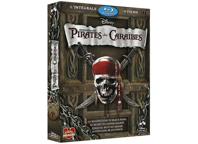 Blu-Ray  Pirates Des Caraïbes - L'intégrale 4 Films