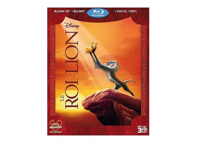 Blu-Ray  Le Roi Lion3d + Blu-Ray+ Copie Digitale