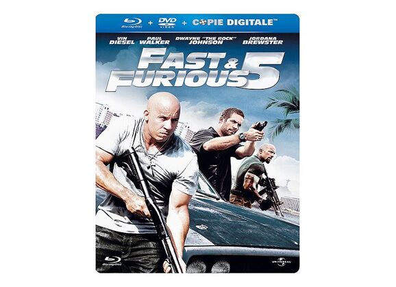 Image Blu-Ray Fast & Furious 5+ Dvd + Copie Digitale