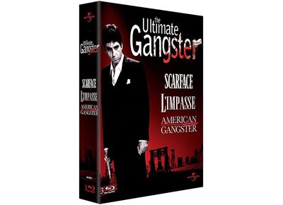 Blu-Ray  The Ultimate Gangster - Coffret - American Gangster + Scarface + L'impasse