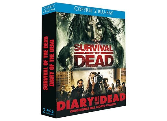 Image Blu-Ray Survival Of The Dead + Diary Of The Dead - Pack