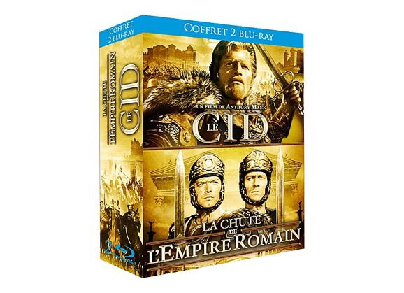 Image Blu-Ray Le Cid + La Chute De L'empire Romain - Pack