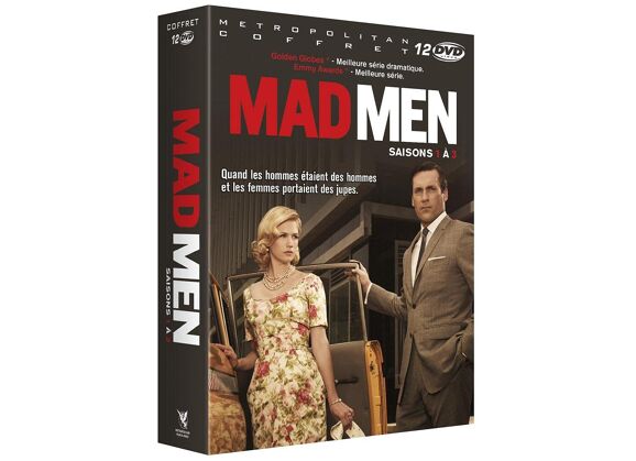 Image DVD Mad Men - Saisons 1 À 3 - Pack DVD Zone 2