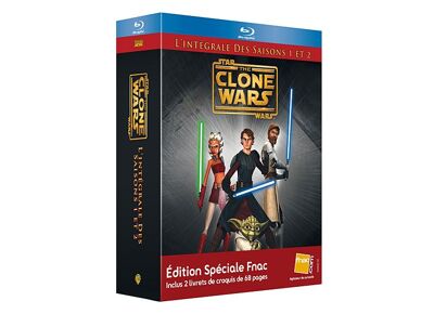 Blu-Ray  Star Wars The Clone Wars Coffret Intégral Des Saisons 1 Et 2 Edition Spéciale Fnac