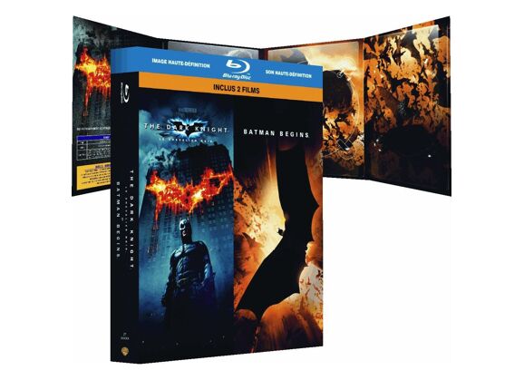 Image Blu-Ray Batman Begins - The Dark Knight - Coffret Digipack Collector