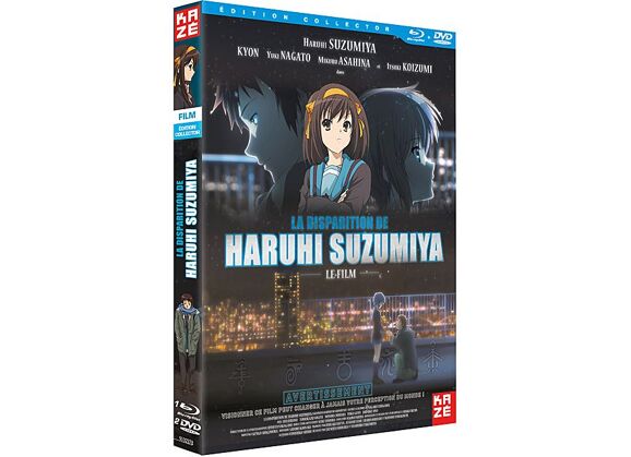 Image Blu-Ray La Disparition De Haruhi Suzumiya - Le Film - Édition Collector